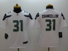 Seattle Seahawks #31 Kam Chancellor White Nike Limited Youth Jerseys