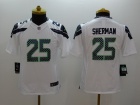 Seattle Seahawks #25 Richard Sherman White 2014 Nike Youth Limited Jerseys