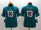 Nike Miami Dolphins #13 Dan Marino Green Kids Limited Jerseys