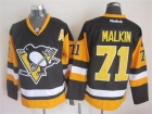 Pittsburgh Penguins #71 Evgeni Malkin Black New Style NHL Jerseys