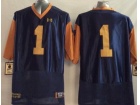 Notre Dame Fighting Irish  #1 Louis Nix III Blue 2014 New Style NCAA Jerseys