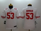 San Francisco 49ers #53 Bowman White Youth Nike Limited Jerseys