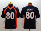 Nike Denver Broncos #80 Julius Thomas Blue Youth Limited Jerseys