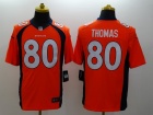 Denver Broncos #88 Thomas Orange New Style Nike Limited Jerseys