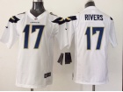 Nike San Diego Chargers #17 Rivers White Kids Jerseys