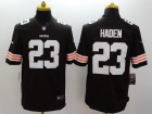 Cleveland Browns #23 Joe Haden Brown Nike Limited Jerseys