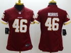 Nike Washington Redskins #46 Morris Red Women Limited Jerseys