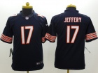 Nike Chicago Bears #17 Alshon Jeffery Blue Youth Limited Jerseys