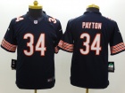 Nike Chicago Bears #34 Payton Blue Youth Limited Jerseys