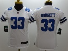 Nike Dallas Cowboys #33 Dorsett White Women Limited Jerseys