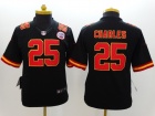 Nike Kansas City Chiefs #25 Charles Black Women Limited Jerseys