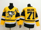 Pittsburgh Penguins #71 Evgeni Malkin Yellow New Style NHL Jerseys