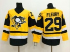 Pittsburgh Penguins #29 Marc-Andre Fleury Yellow New Style NHL Jerseys