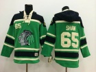 Chicago Blackhawks #65 Andrew Shaw Green NHL Hockey Sweaters