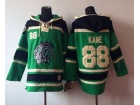 Chicago Blackhawks #88 Patrick Kane Green NHL Hockey Sweaters