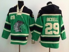 Chicago Blackhawks #29 Bryan Bickell Green NHL Hockey Sweaters