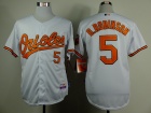 Baltimore Orioles #5 Brooks Robinson White Cool Base Jerseys