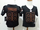 Denver Broncos #88 Demaryius Thomas Black Lights Out Nike Toddler Jerseys