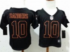 Denver Broncos #10 Emmanuel Sanders Black Lights Out Nike Toddler Jerseys