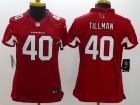 Arizona Cardinals #40 Pat Tillman Red Women Nike Limited Jerseys