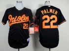 Baltimore Orioles #22 Jim Palmer Black Cool Base Jerseys