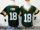 Green Bay Packers #18 Randall Cobb Green Nike Toddler Jerseys