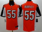 Cincinnati Bengals #55 Vontaze Burfict Orange Nike Limited Jerseys