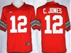 Nike Ohio State Buckeyes #12 C.Jones RedNike 2015 College Football Playoff Special Event Jerseys