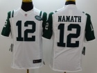 New York Jets #12 Joe Namath White Nike Limited Jerseys