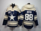 Dallas Cowboys #88 Michael Irvin Blue Nike NFL Pullover Hoodie Sweatshirts