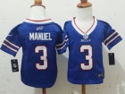 Nike Buffalo Bills #3 EJ Manuel Blue Toddler Jerseys