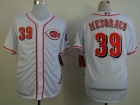 Cincinnati Reds #39 Devin Mesoraco White Cool Base Jerseys