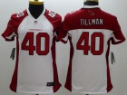 Arizona Cardinals #40 Pat Tillman White Women Nike Limited Jerseys