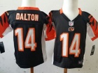 Nike Cincinnati Bengals #14 Andy Dalton Black Toddler Jerseys