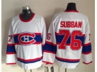 Montreal Canadiens #76 PK Subban White CCM Jerseys