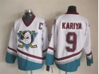 Anaheim Ducks #9 Paul Kariya White CCM Hockey Jerseys