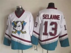 Anaheim Ducks #13 Selanne White CCM Hockey Jerseys