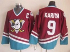 Anaheim Ducks #9 Paul Kariya Red CCM Hockey Jerseys