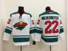 Minnesota Wild #22 Nino Niederreiter White Jerseys