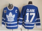 Toronto Maple Leafs #17 Wendel Clark Blue CCM Jerseys