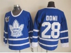 Toronto Maple Leafs #28 Domi Blue CCM Jerseys