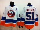 New York Islanders #51 Frank Nielsen White Jerseys