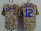 New York Mets #12 Juan Lagares Camo Jerseys