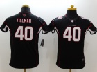 Arizona Cardinals #40 Pat Tillman Black Nike Limited Youth Jerseys