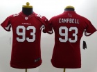 Arizona Cardinals #93 Calais Campbell Red Nike Limited Kids Jerseys