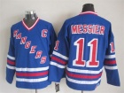 New York Rangers #11 Mark Messier Blue CCM Jerseys