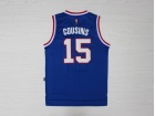 Sacramento Kings #15 DeMarcus Cousins Blue Hardwodd Classic Jerseys