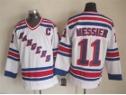 New York Rangers #11 Mark Messier White CCM New Style Jerseys