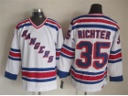 New York Rangers #35 Richter White CCM New Style Jerseys