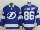 Tampa Bay Lightning #86 Nikita Kucherov Blue Jerseys